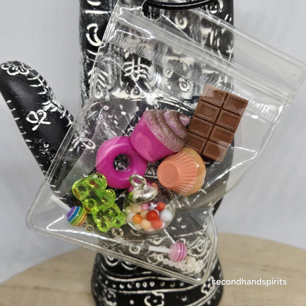 My Pretties Junk Food Version Vinyl Pack Bag Purse Key Charm